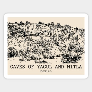 Caves of Yagul and Mitla - Mexico Magnet